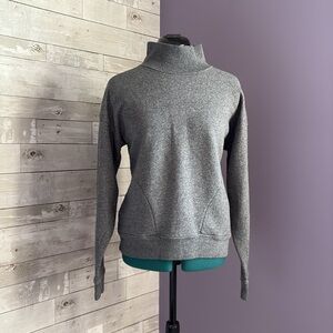 TNA Cotton Blend Oversized Grey Sweatshirt